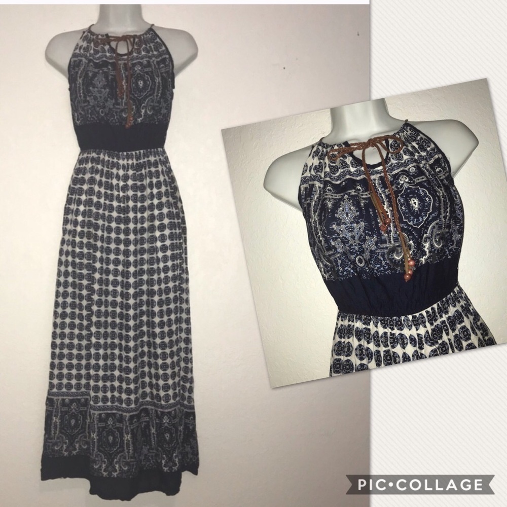 Rayon Maxi Dress S